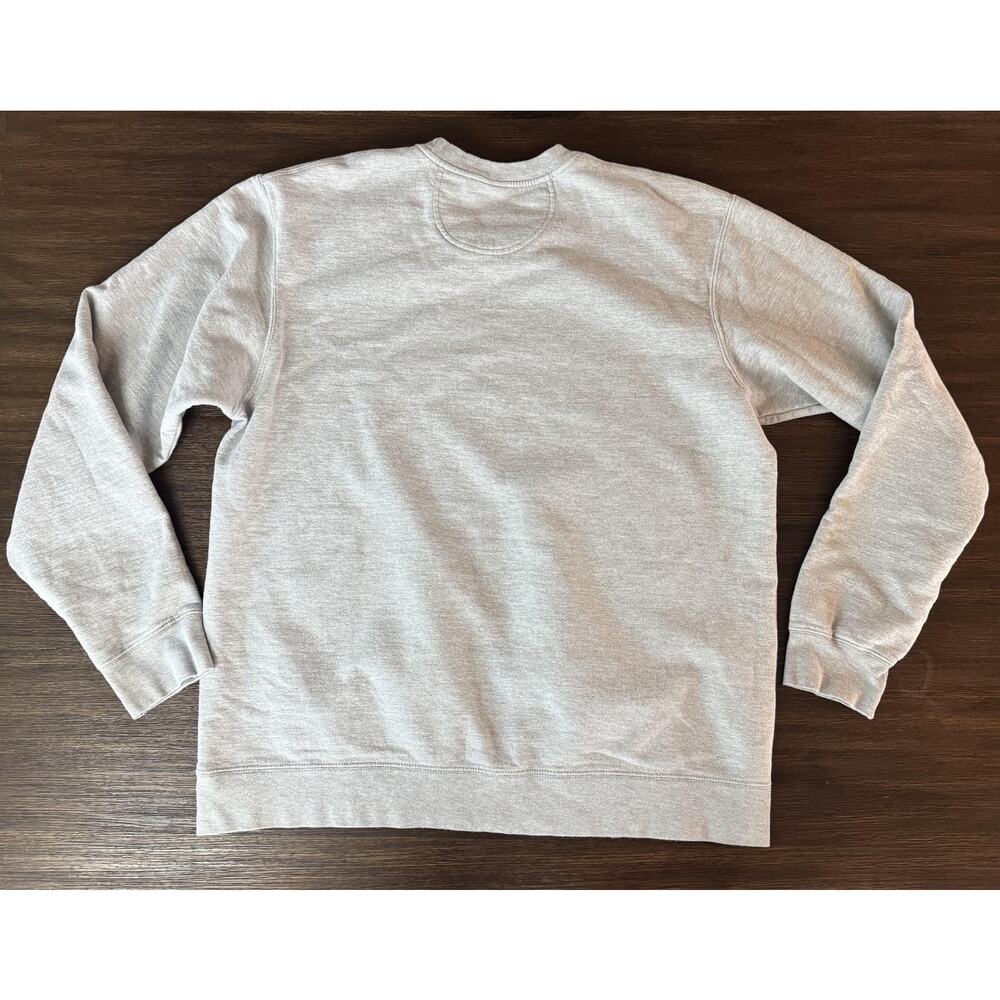 UFO Sweatshirt Adults Large Funny Alien Graphic Crewneck Gray Get In Loser - Picture 6 of 6